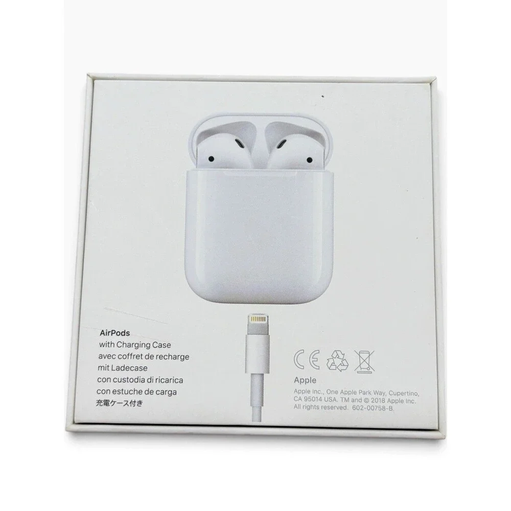 Apple AirPods 2nd Generation Empty Box Only With Manual Genuine
